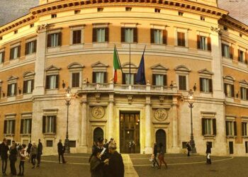 Palazzo Montecitorio a Roma